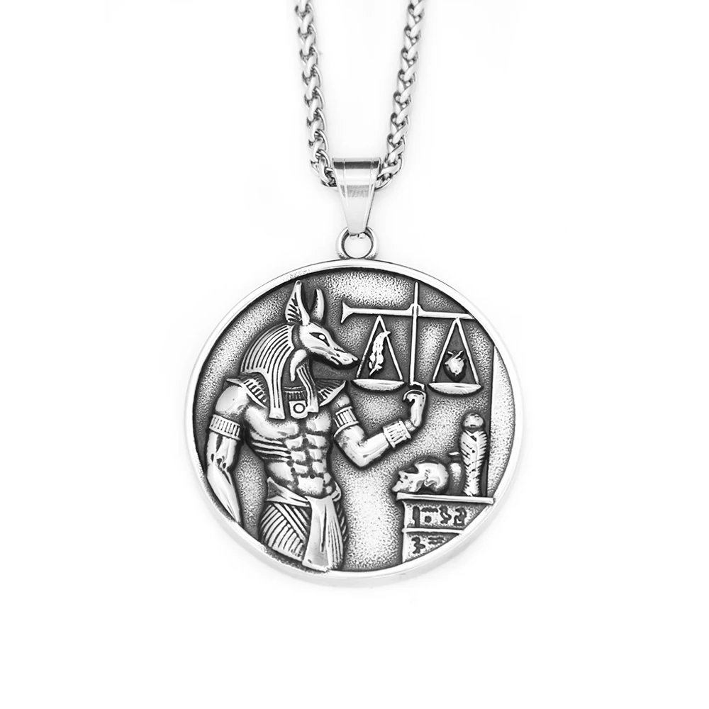 Anubis and the scales pendant
