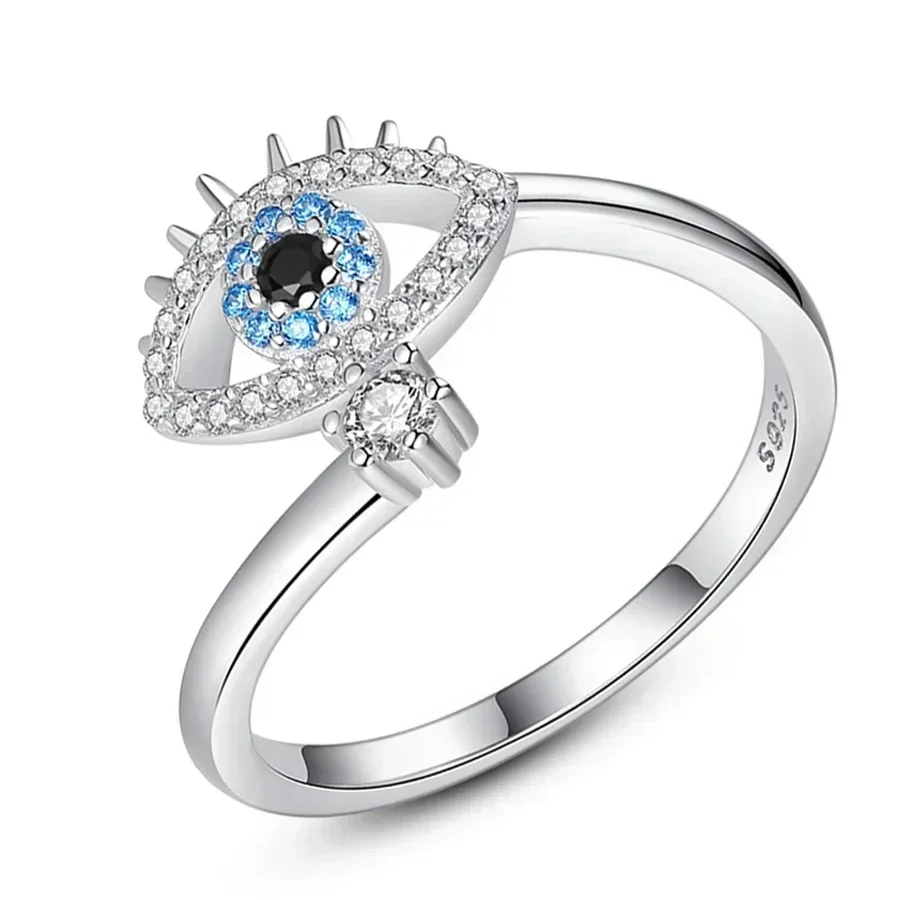 Evil eye ring