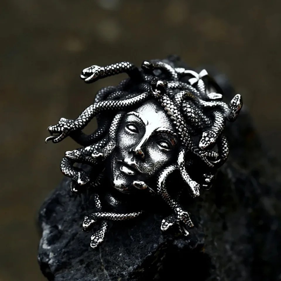 Medusa head pendant