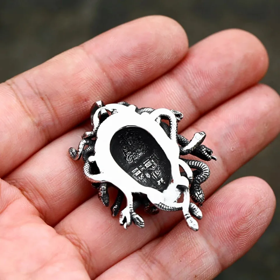 Medusa head pendant