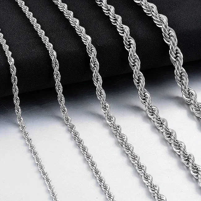 Rope chain, 3 mm