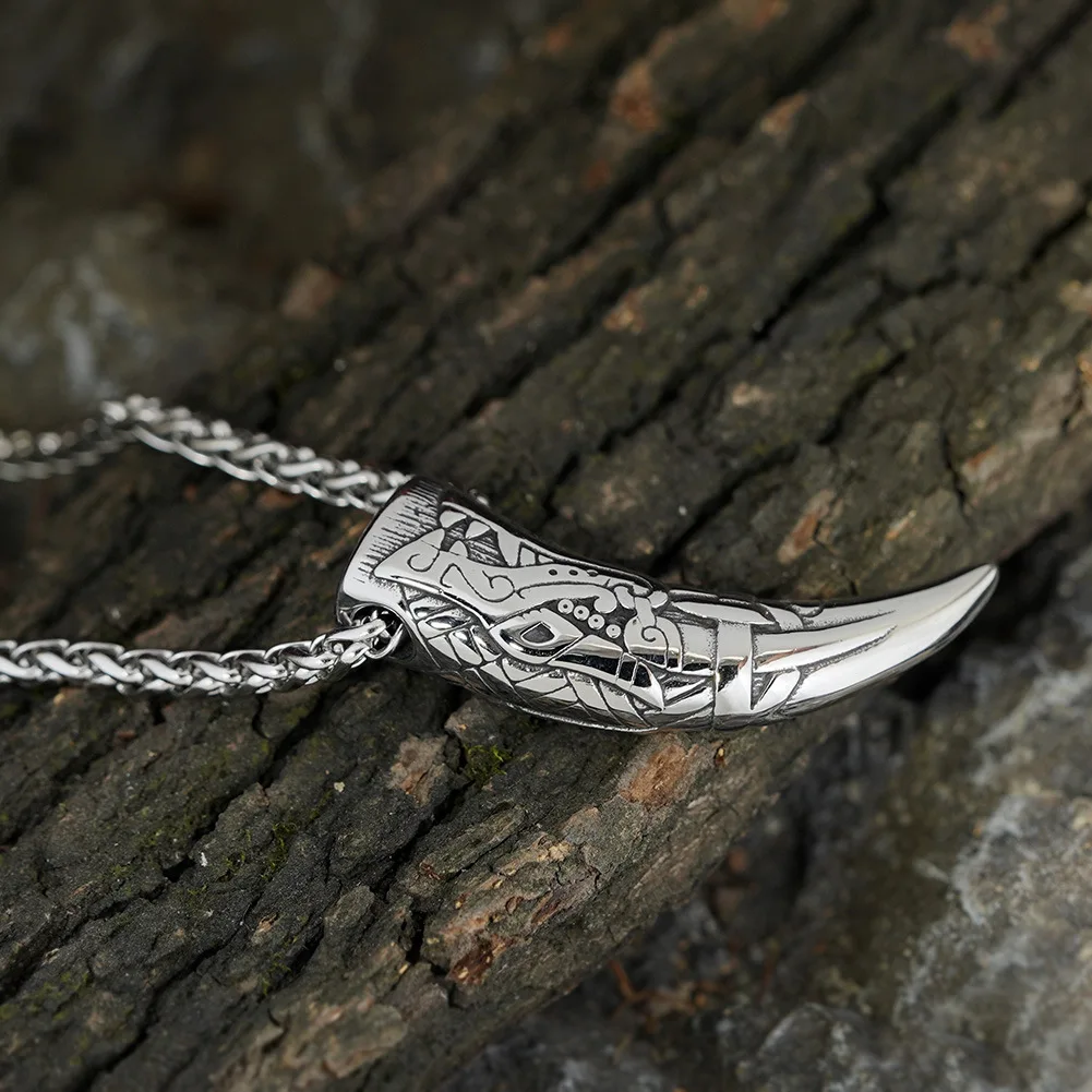 Wolf fang pendant