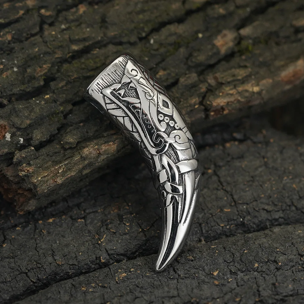Wolf fang pendant